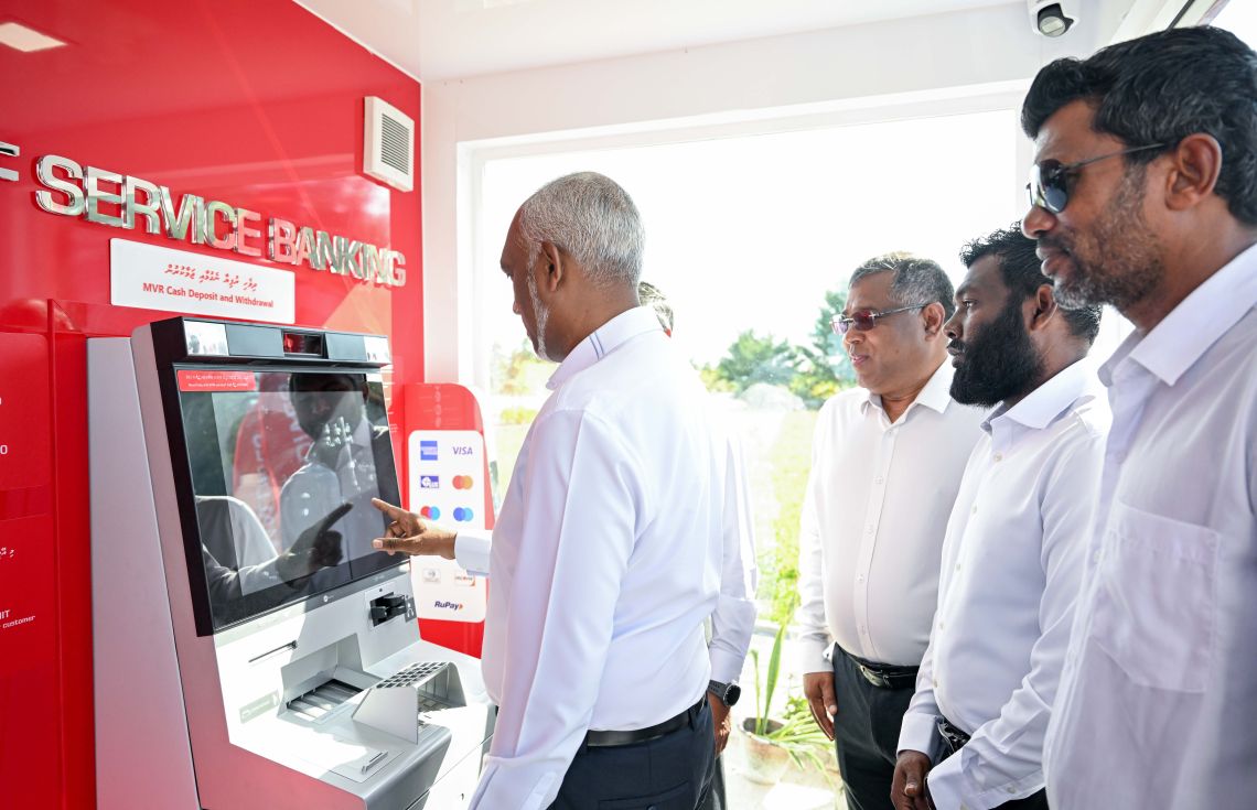 ވިލުފުށީގައި އޭޓީއެމްގެ ހިދުމަތް ރައީސް ފައްޓަވައިދެއްވައިފި