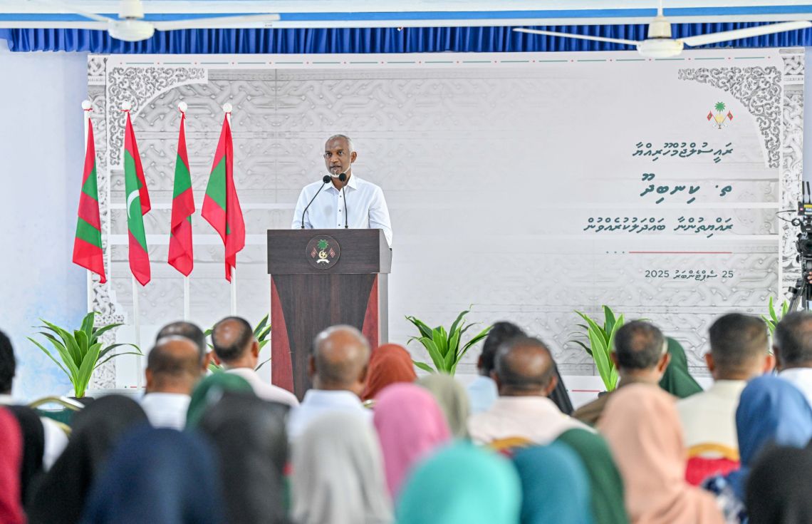 އާބާދީ ތަރައްގީ އެއްފަސްކުރުމަކީ މި ސަރުކާރުގެ ސިޔާސަތެއް!
