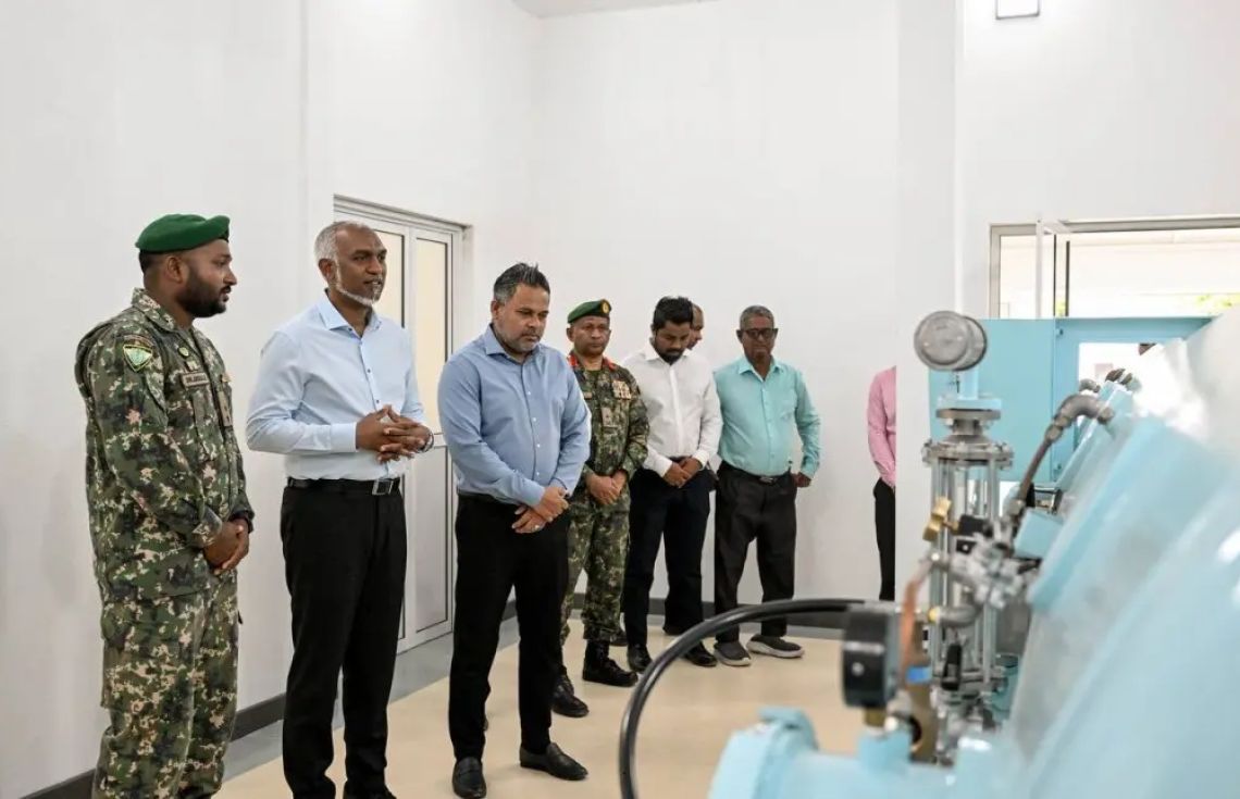 100މީޓަރު އަޑިން ޑީކޯވިޔަސް ފަރުވާދެވޭނެ ޗެމްބަރެއް ހުޅުވައިދެއްވައިފި