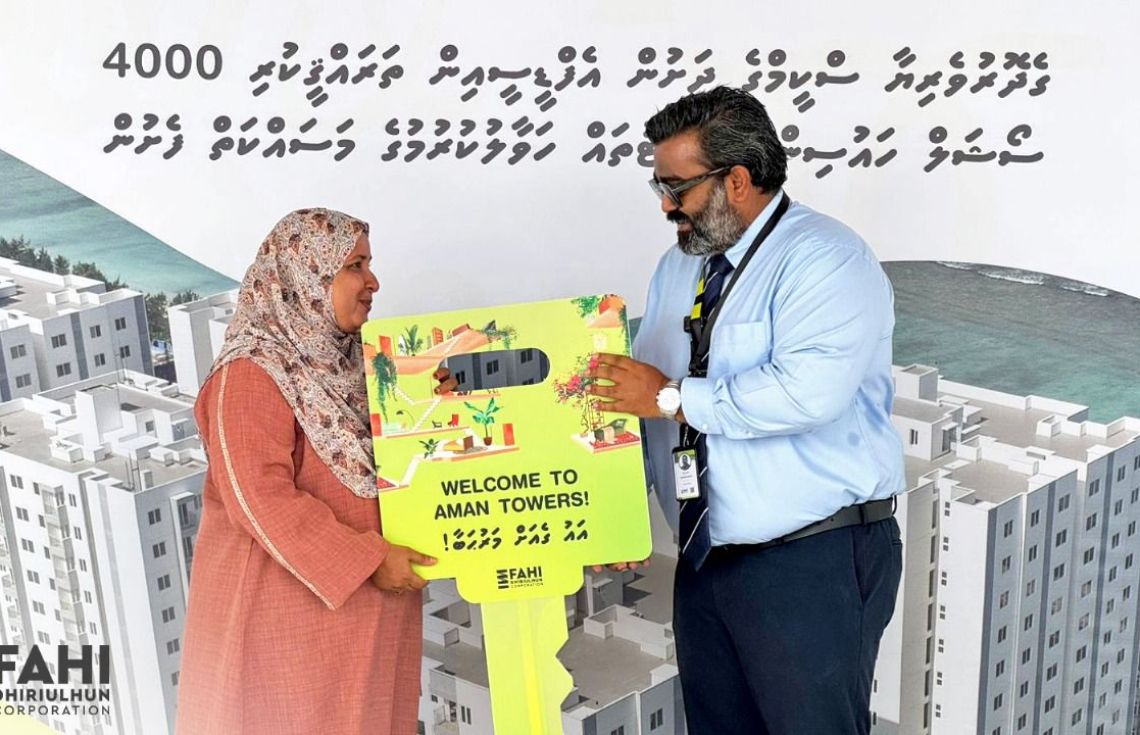 4000 ހައުސިން ޔުނިޓު ހަވާލުކުރަން ފަށައިފި