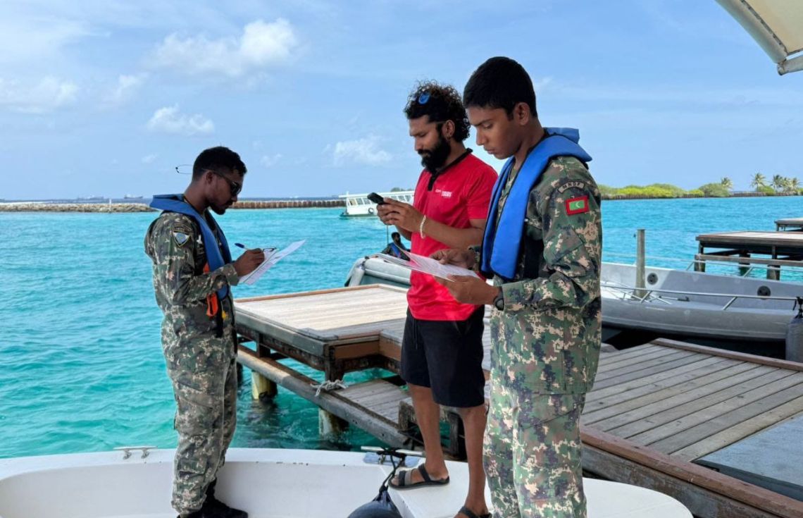 ކަނޑު ދަތުރުކުރާ އުޅަނދުފަހަރު ޗެކްކުރުމުގެ އޮޕަރޭޝަނެއް ފަށައިފި