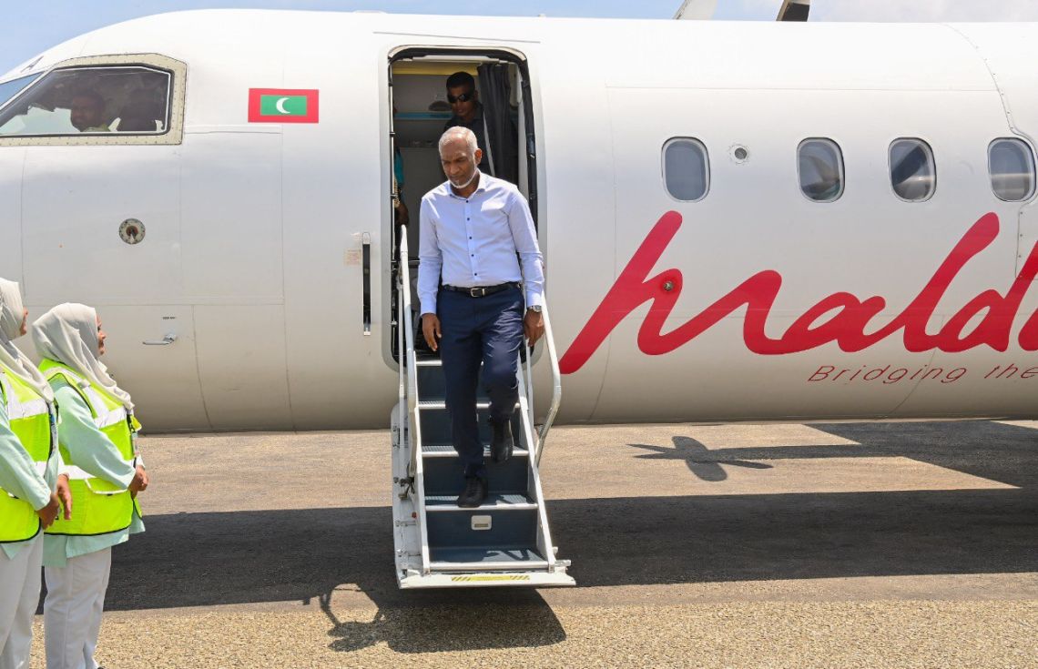 ރައީސުލްޖުމްހޫރިއްޔާ ށ. އަތޮޅަށް ފުރާވަޑައިގެންފި
