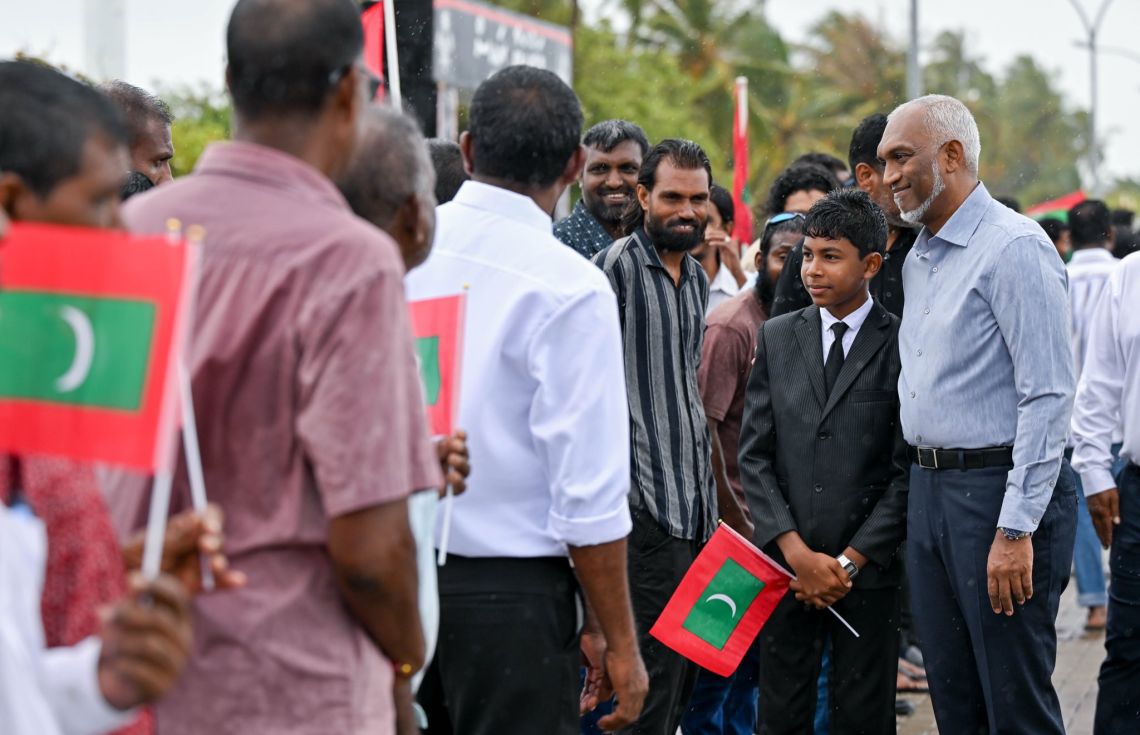ލ އަތޮޅު ދަތުރަށްފަހު ރައީސް މާލެ ވަޑައިގަންނަވައިފި