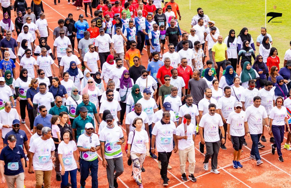 ދުންފަތާ ދެކޮޅަށް ދުވުމުގައި 8959 މީހުން ބައިވެރިވި