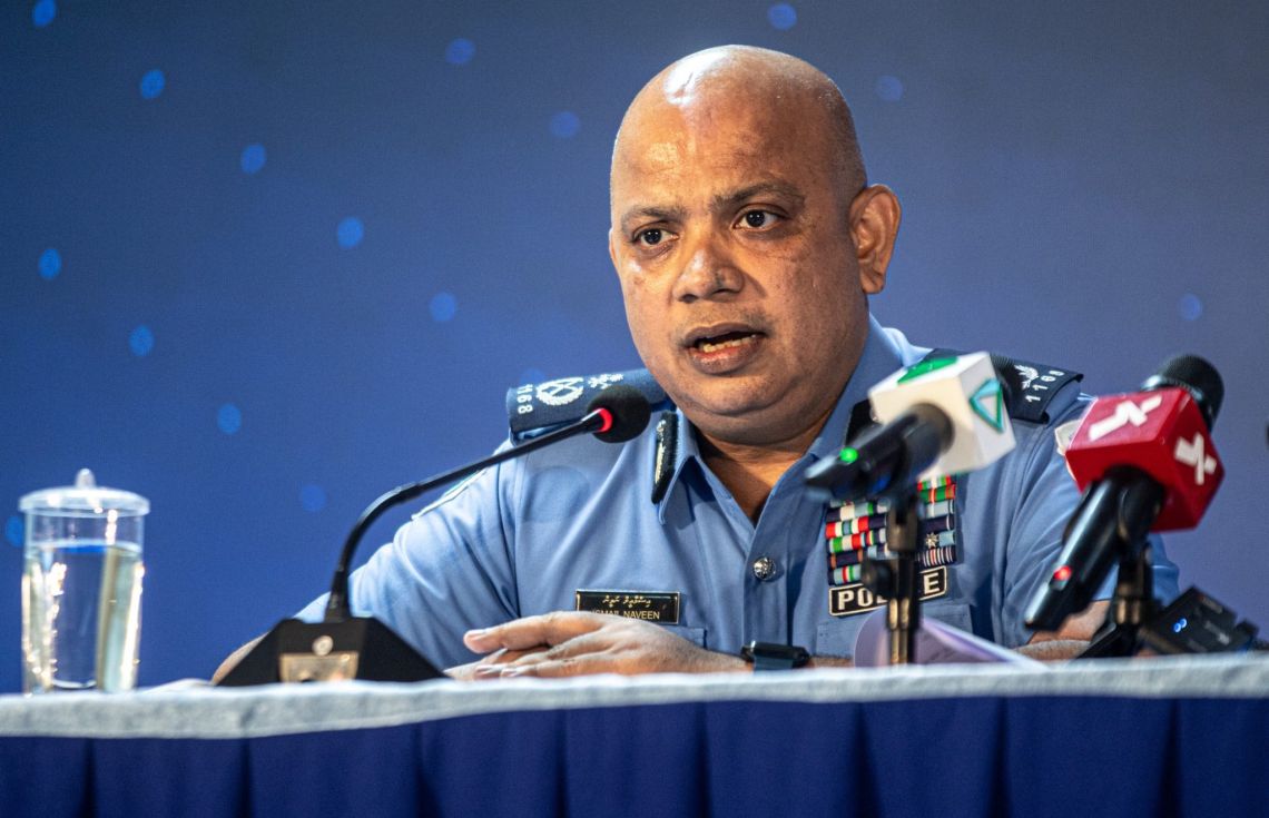 ޕޮލިސް ކޮމިޝަނަރު ވަކިކުރަން ލަފާ ދިނުމަށް ނިންމައިފި