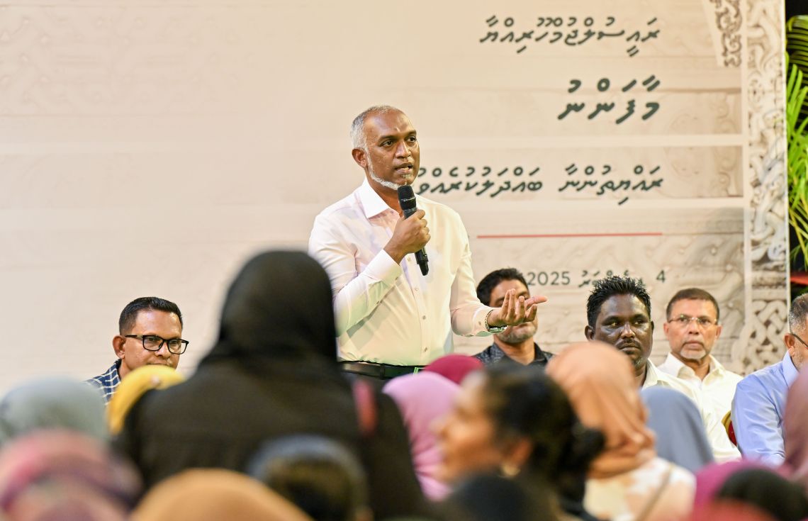 ވަކި އަތަކަށް ޖެހުމަކީ ނޫސްވެރިކަމެއް ނޫން: ރައީސް