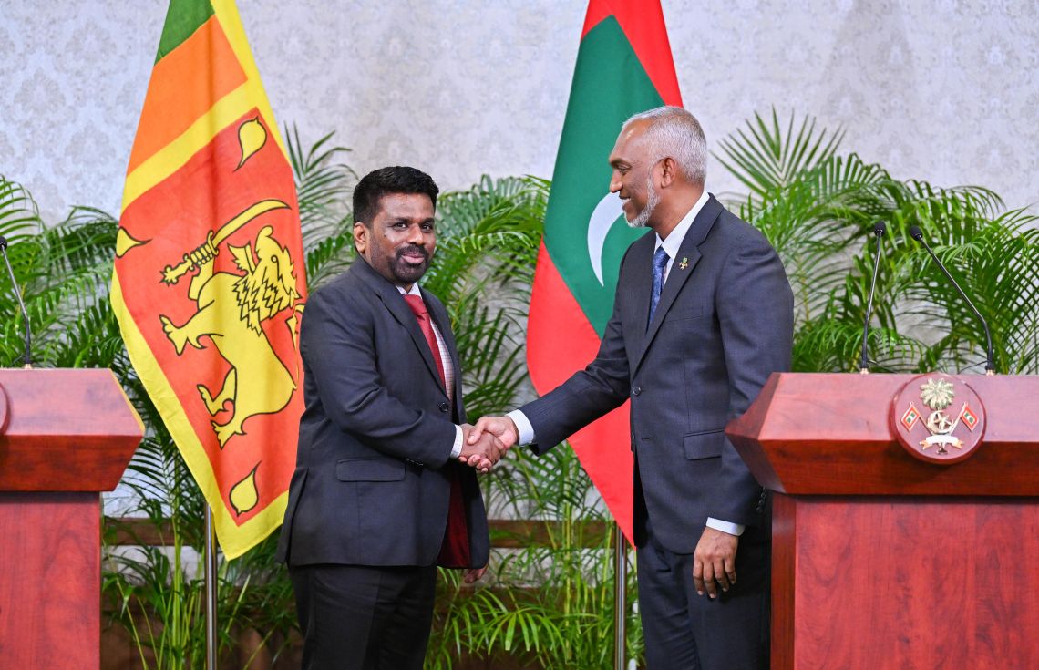 ލަންކާއަށް އެންމެ ބޮޑު އެހީއެއް ދިނީ ރާއްޖެއިން