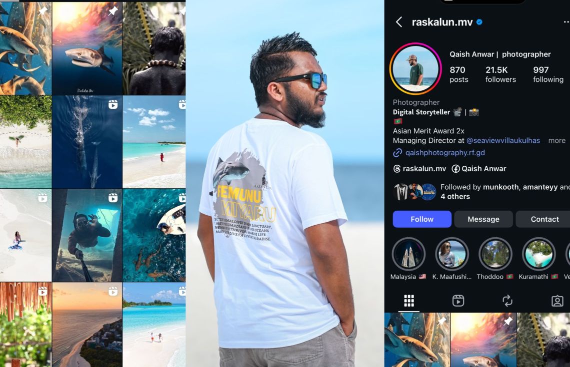ފޯނު ކެމެރާއިން ފެށިގެން ރަސްކަލުންނަށް: ގައިޝްގެ ދަތުރު
