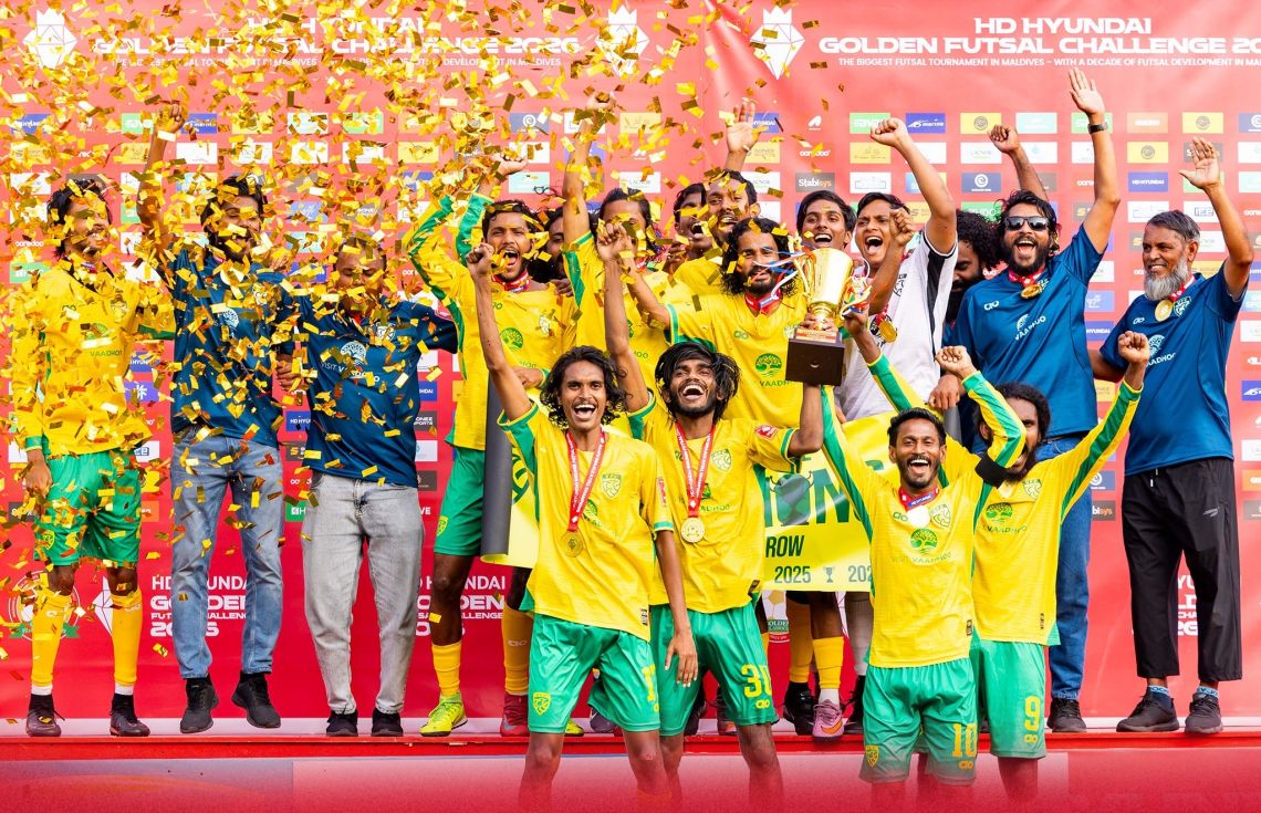 ވާދޫން އަތޮޅުގެ ޗެމްޕިއަންކަން 5ވަނަ ފަހަރަށް ހޯދައިފި