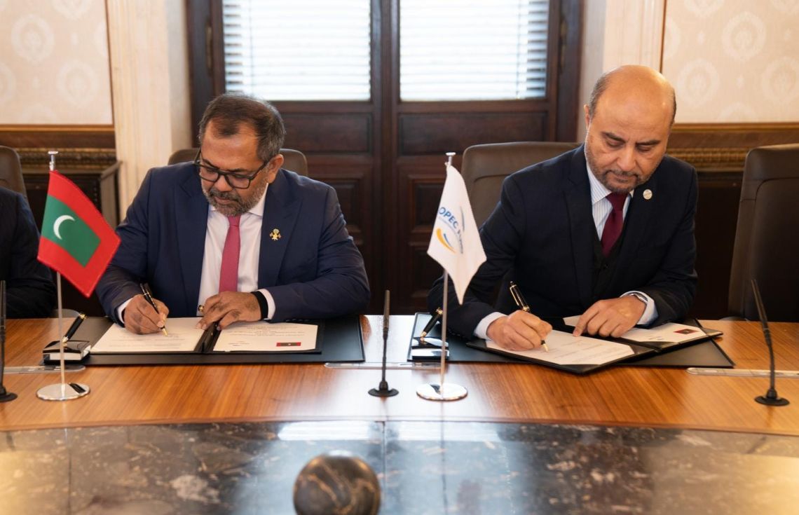 އޯޕެކް ފަންޑާއެކު ރާއްޖެއިން އެއްބަސްވުމެއްގައި ސޮއިކޮށްފި