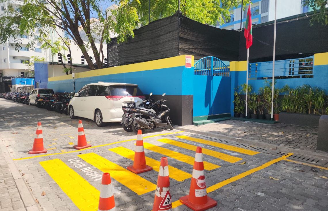 ސްކޫލް ސަރަހައްދުގެ ޓްރެފިކް ލައިންތައް އާކުރަނީ