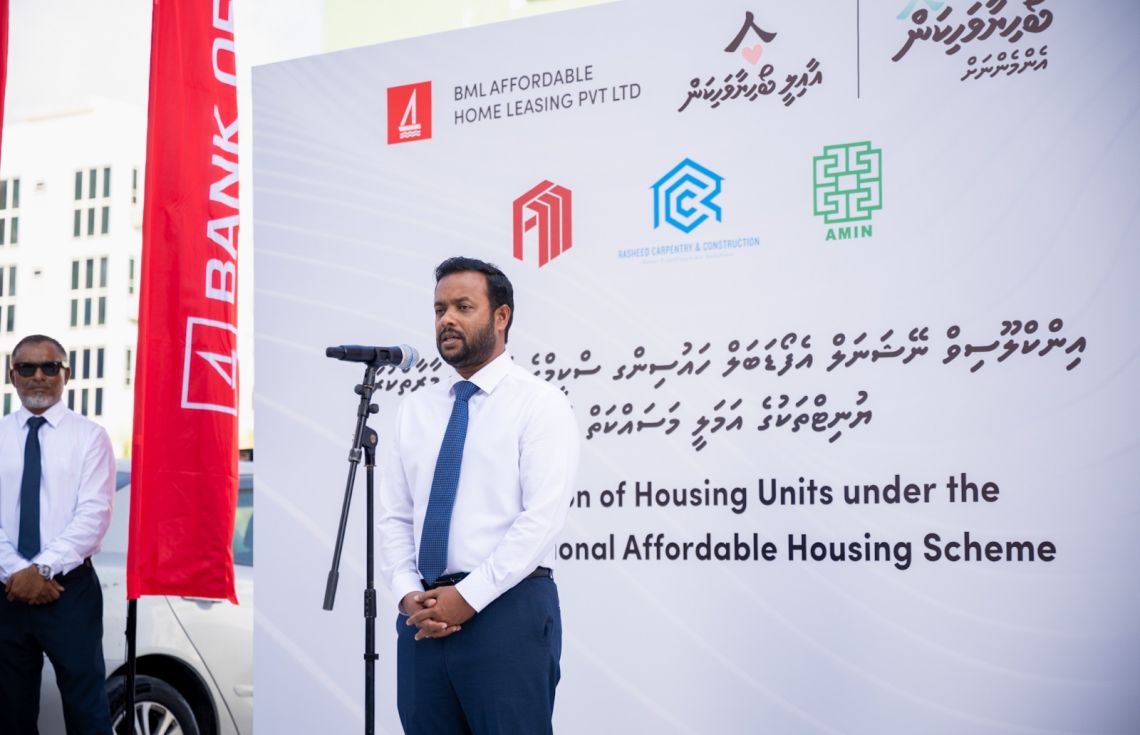 ބީއެމްއެލްގެ އަގުހެޔޮ ފްލެޓްތަކުގެ އަމަލީ މަސައްކަތް ފަށައިފި