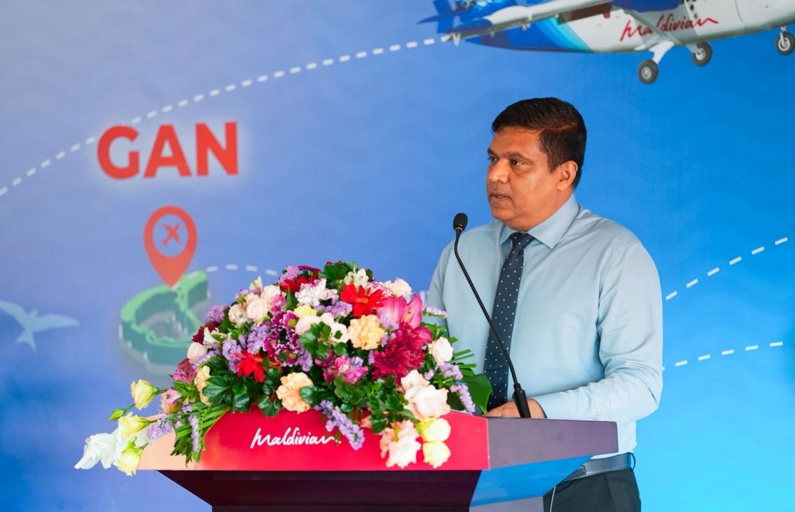 "ގަން އެއާޕޯޓަކީ ދެކުނުގެ ވައިގެ ހަބަކަށް ހަދާނަން"