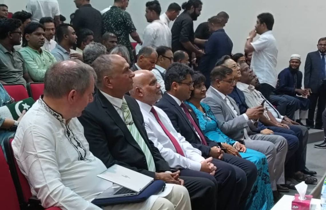 ހާލިދާ ޒިޔާ އަވަހާރަވުމުން ހަނދާނީ ޖަލްސާއެއް ބާއްވައިފި