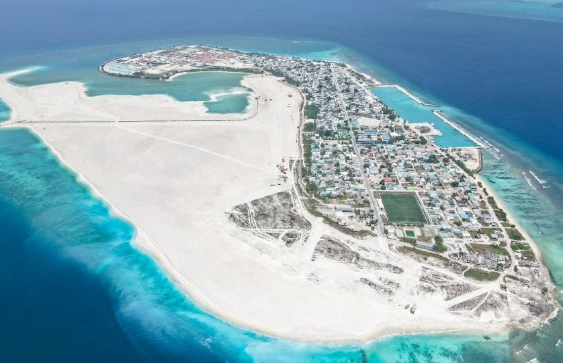 ދިއްދޫ ބިން ހިއްކުގެ މަސައްކަތުގެ ބޮޑުބައެއް ނިންމާލައިފި
