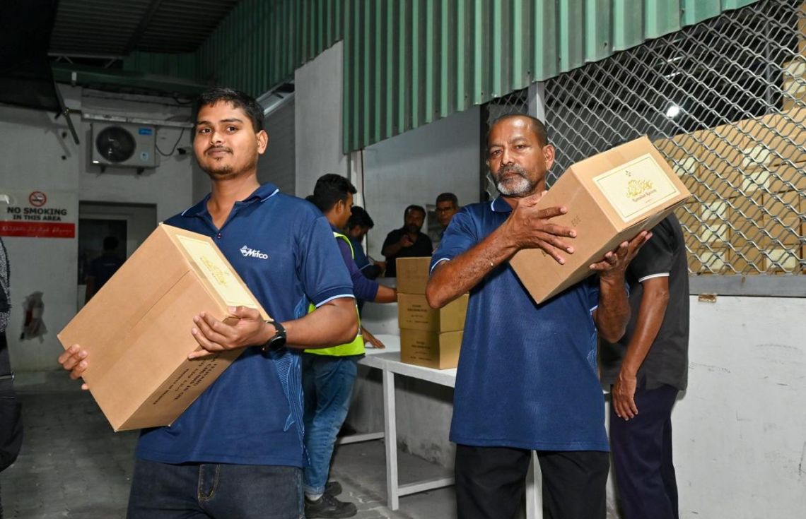 މާލެ ސަރަހައްދުގައި 53,308 މަސްދަޅު ކޭސް ބަހައިފި