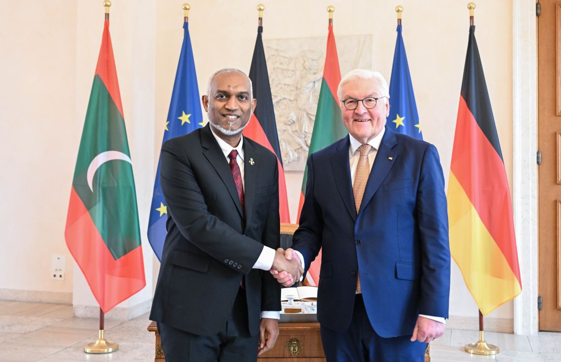 ޖަރުމަނުގެ ކާމިޔާބު ދަތުރުފުޅަށްފަހު ރައީސް ރާއްޖެ ވަޑައިގެންފި