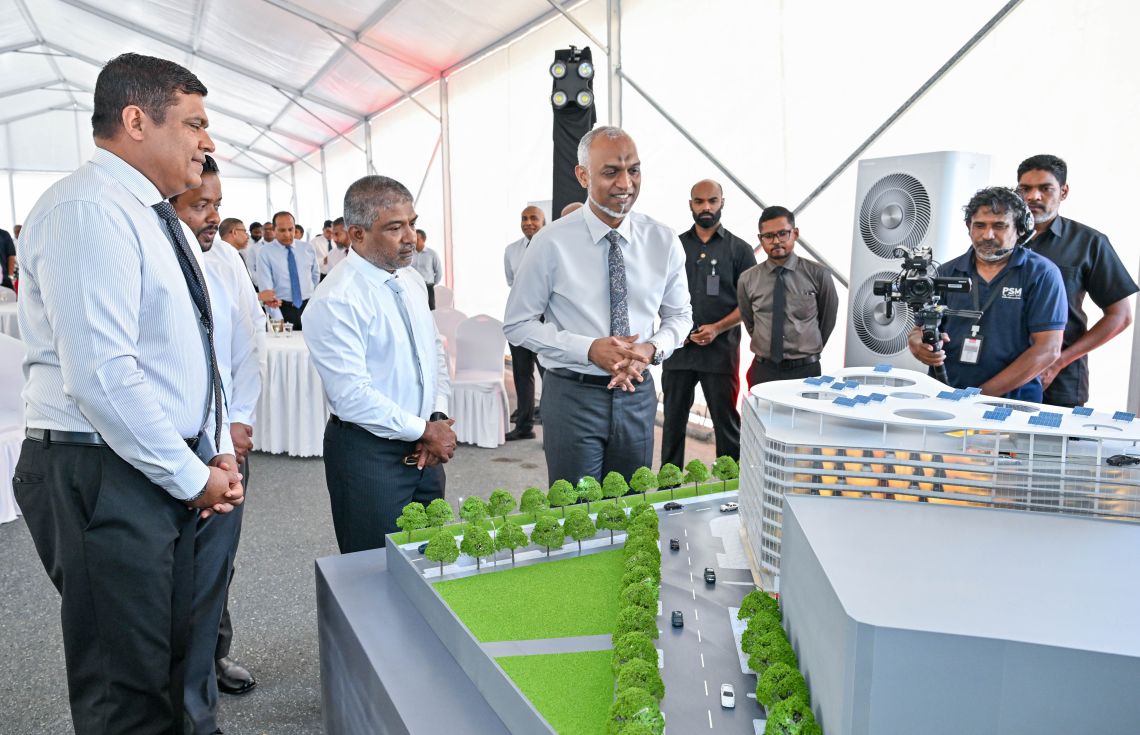 ހުޅުމާލޭގައި 1100ވެހިކަލްގެ ޖާގައިގެ ޕާކިން ބިލްޑިންގް އެއް