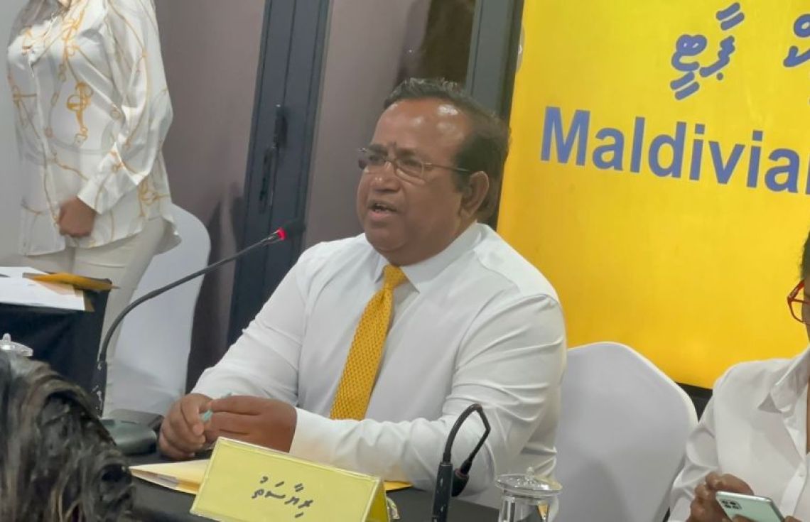 އެމްޑީޕީގެ ވަގުތީ ޗެއާޕާސަން ގަޕޯ ވަކިކުރަން ހުށަހަޅައިިފި