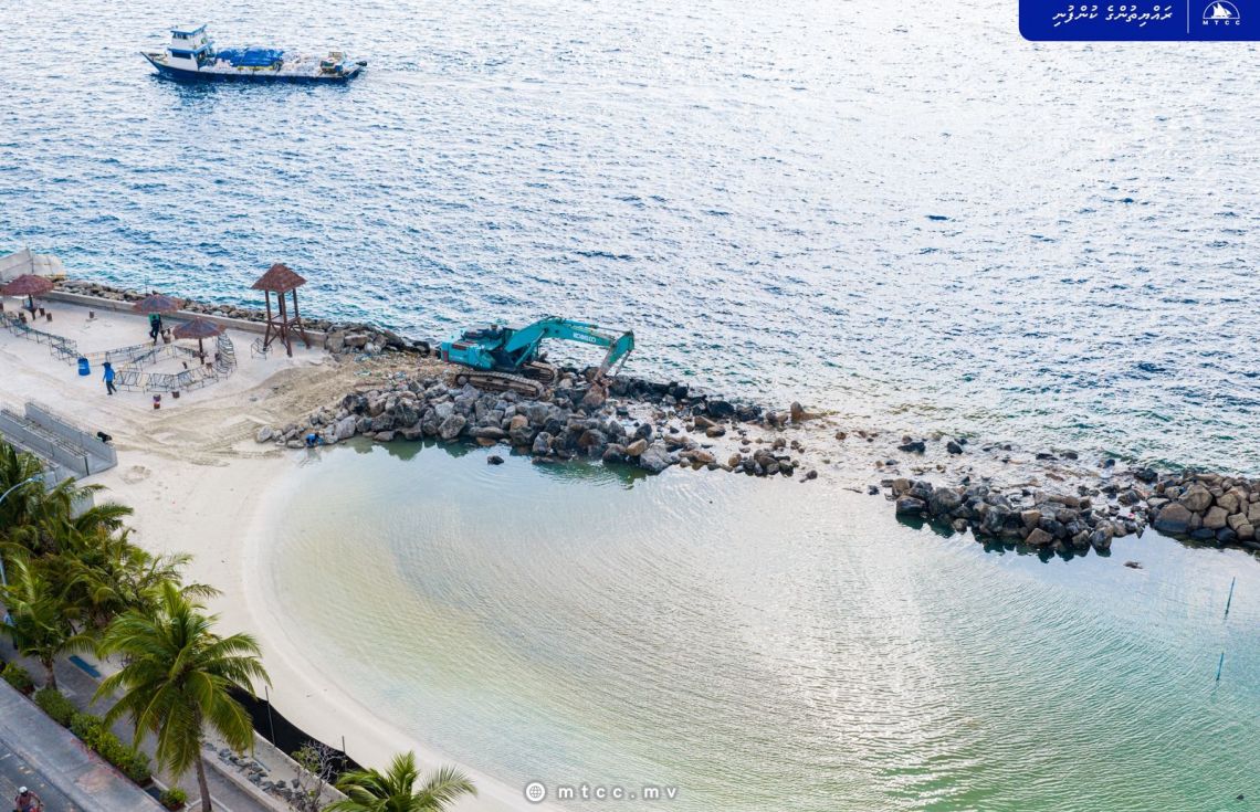 ރަސްފަންނު ސަރަހައްދުގެ ތޮށިގަނޑު މަރާމާތުކުރުމުގެ މަސައްކަތް ފަށައިފި