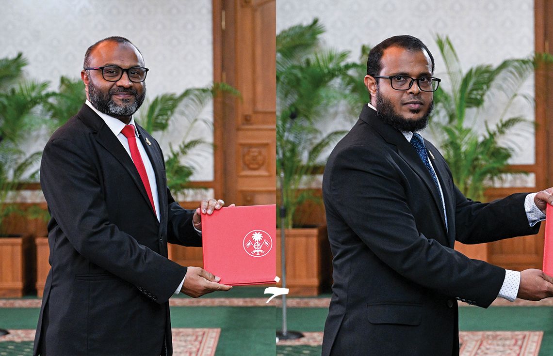 އެންވަޔަރަމަންޓަށް އަލީ ޝަރީފް، އިސްލާމިކް މިނިސްޓަރުކަމަށް ޝަހީމް