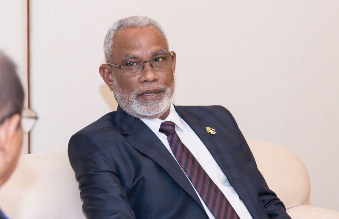 މަޖިލިސް ރައީސް އަބްދުއްރަހީމް ރާއްޖެ ވަޑައިގެންފި