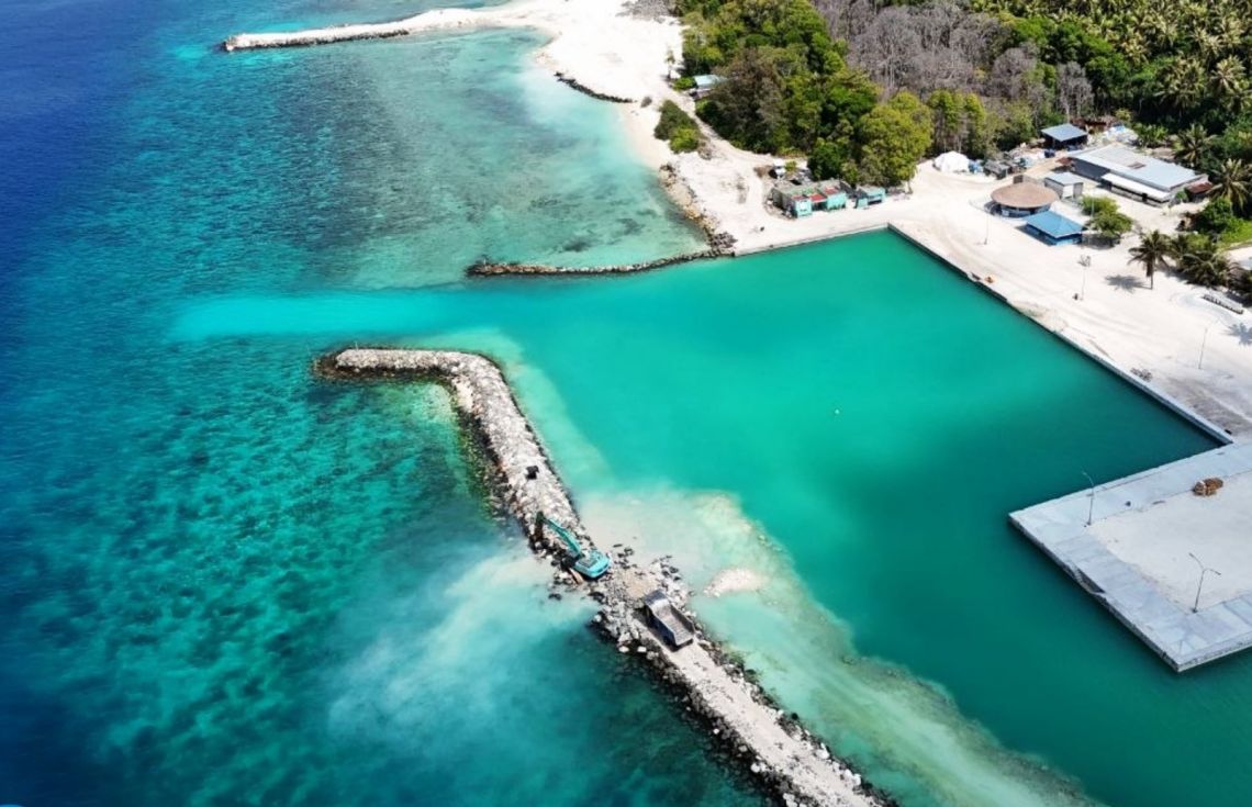 ނޭކުރެންދޫ ބަނދަރު މަޝްރޫއުގެ %41 މަސައްކަތް ނިމިއްޖެ
