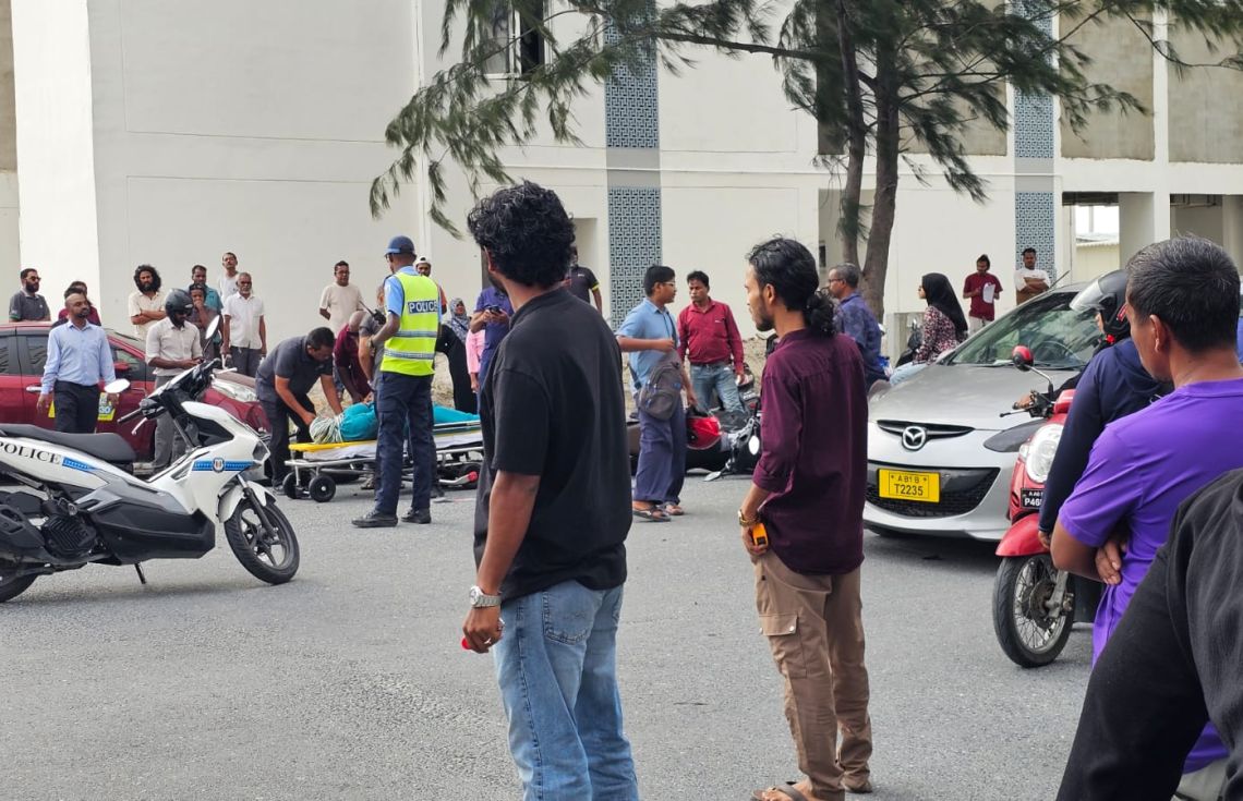 ހުޅުމާލޭގައި މިއަދު ނުރައްކާތެރި ދެ އެކްސިޑެންޓެއް ހިނގައިފި