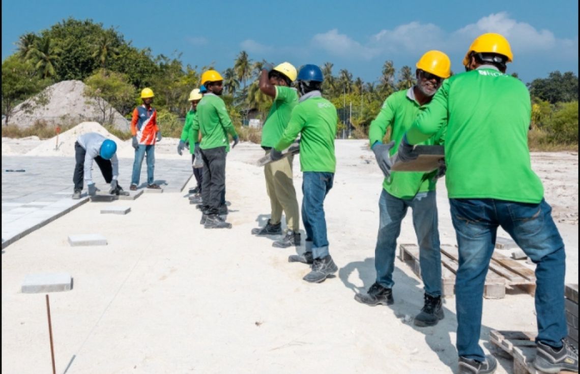 4000ފްލެޓް ހިމެނޭ ސަރަހައްދުގެ މަގުތައް މިއަހަރަށް ނިންމާނެ