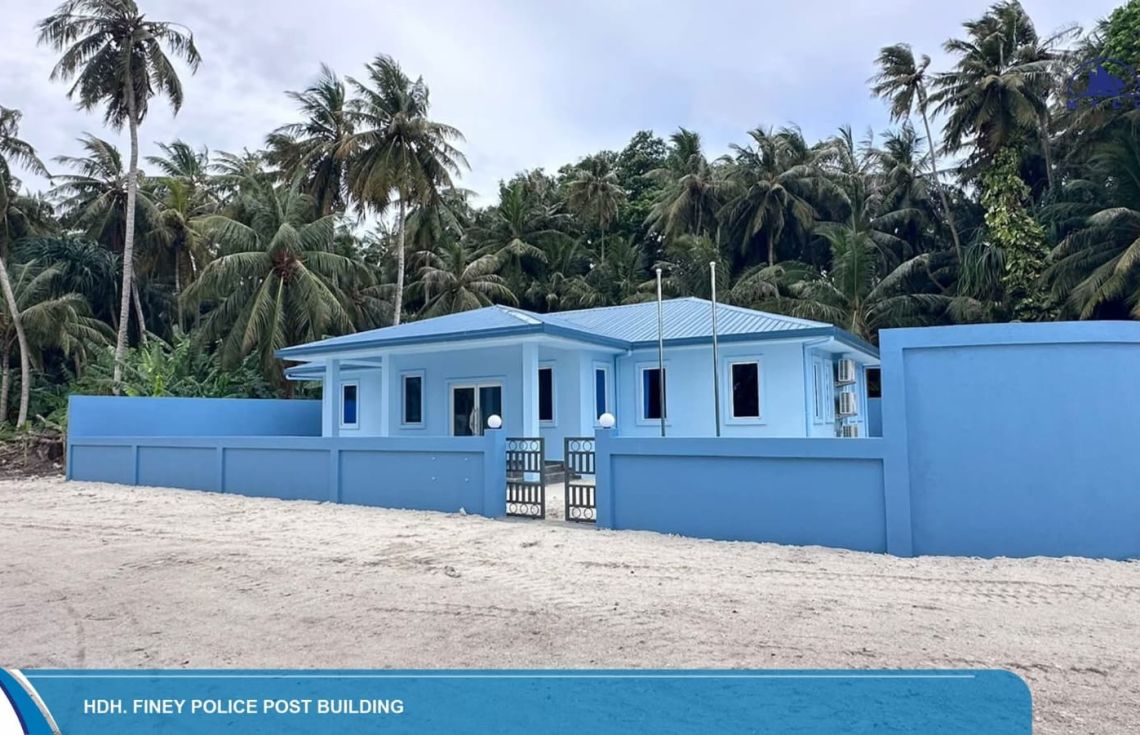 ފިނޭ ޕޮލިސް ޕޯސްޓުގެ ހުރިހާ މަސައްކަތެއް ނިންމާލައިފި