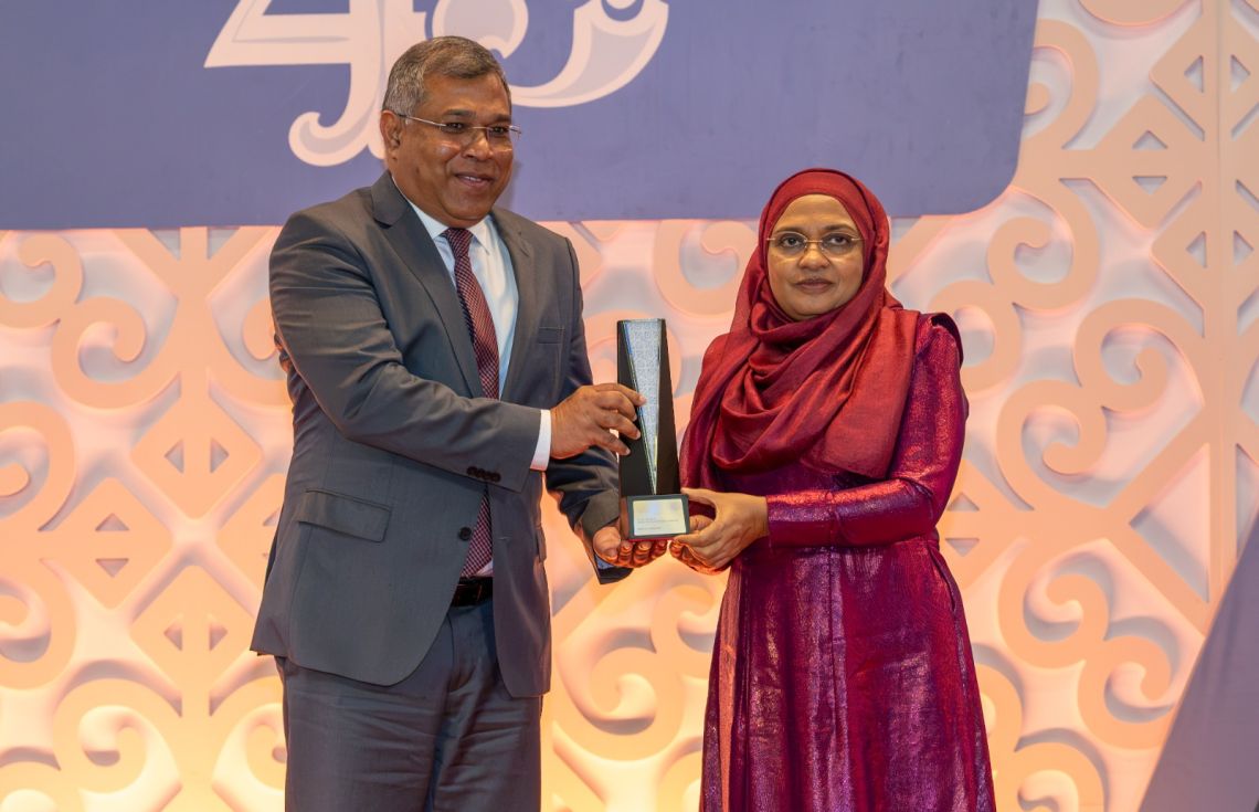 އެމް.އެމް.އޭގެ "އެކްސެލެންސް އިން ޑިޖިޓަލް ފައިނޭންސް އެންޑް އިނޮވޭޝަން" އެވޯޑް ބީއެމްއެލްއަށް