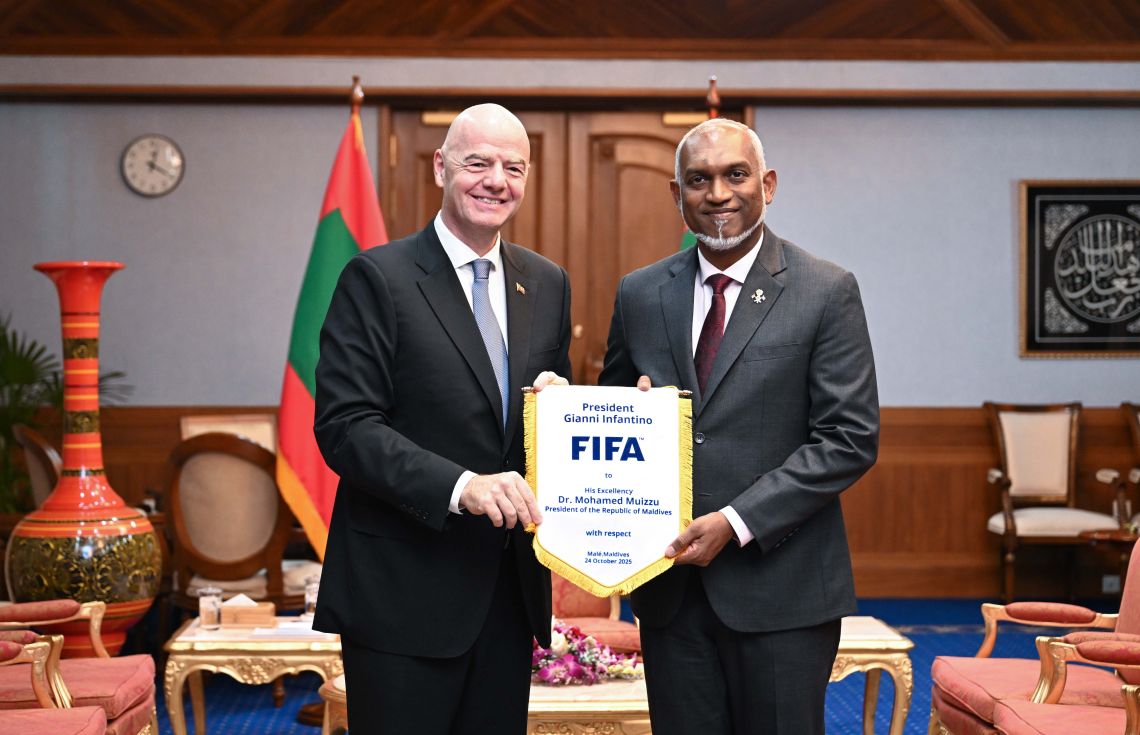 ފީފާ ވޯލްޑްކަޕްގައި ބައިވެރިވުމަށް ރާއްޖެ އަށް ފުރުސަތު ލިބިއްޖެ