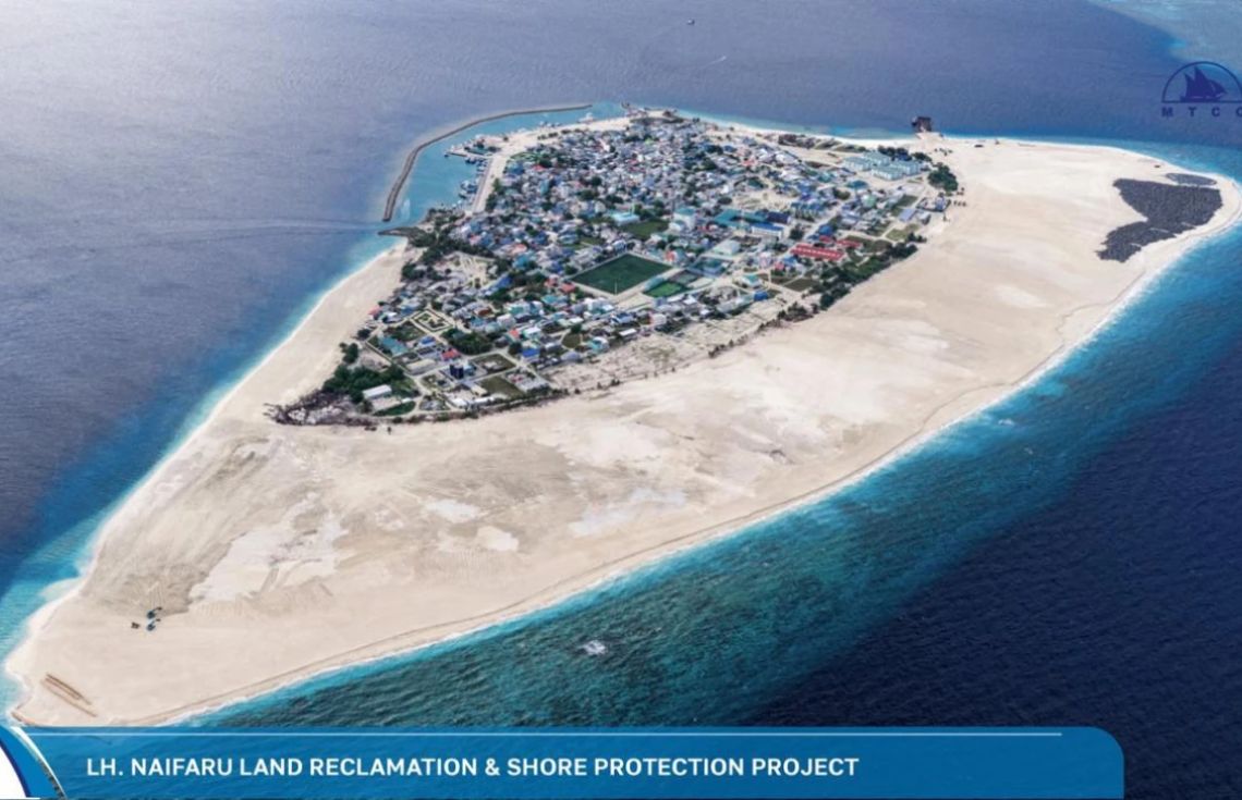 ބުނި ތާރީހަށްވުރެ ކުރިން ނައިފަރު ބިން ހިއްކައި ނިންމާލައިފި