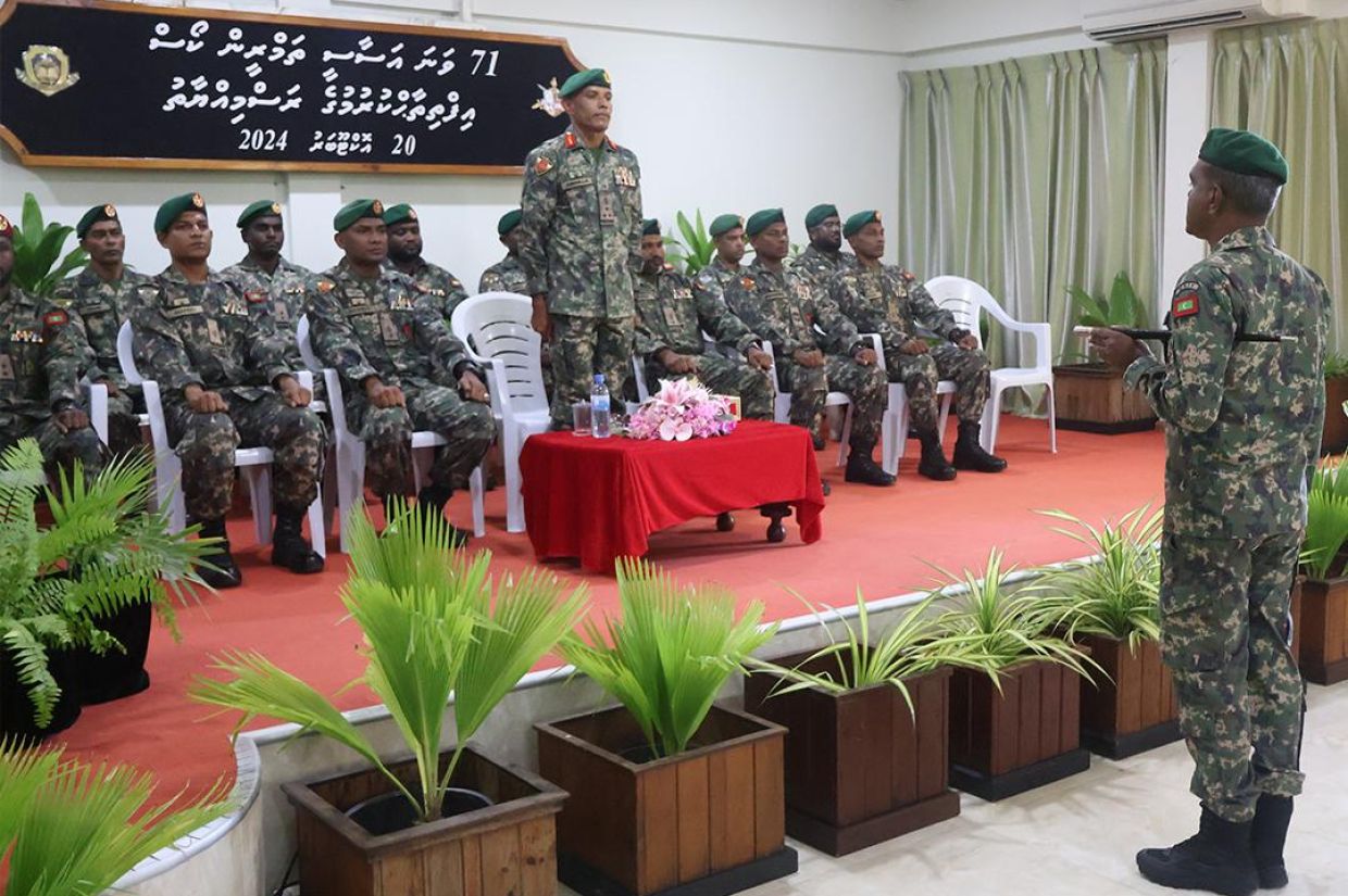 ހަތްދިހަ އެއްވަނަ އަސާސީ ތަމްރީނު ކޯސް އިފުތިތާހުކޮށްފި