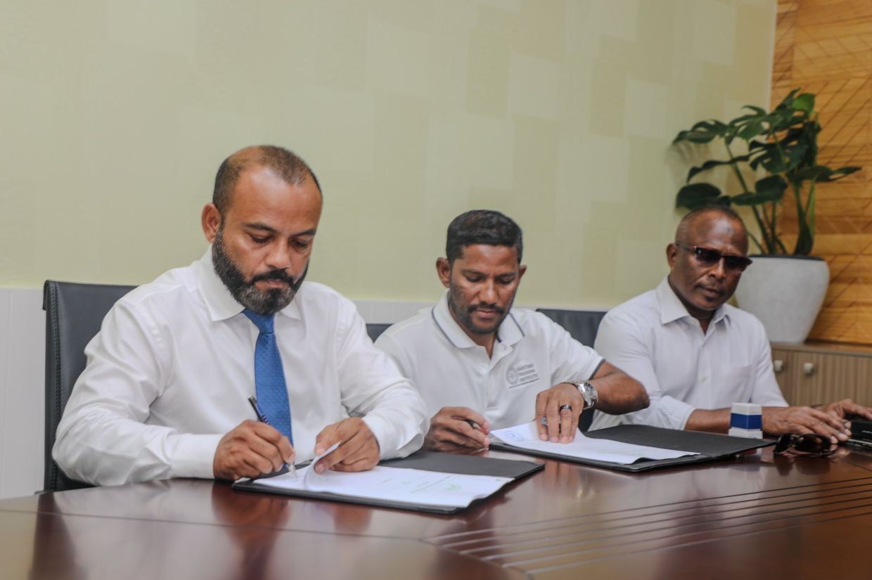 ވެމްކޯއިން މުހިއްމު ފަހުމުނާމާ އެއްގައި ސޮއި ކޮށްފި