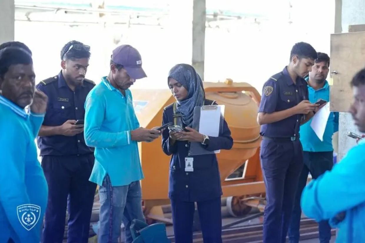 ގުރައިދޫގައި ޤްވާޢިދާއި ޚިލާފަށް އުޅޭ ބިދޭސީން ހޯދަނީ