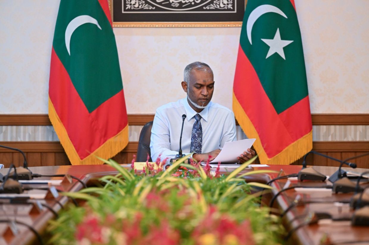 ރައީސުލްޖުމްހޫރިއްޔާ ނަޞްރުގެ ދުވަހުގެ ތަހުނިޔާ ފޮނުއްވައިފި