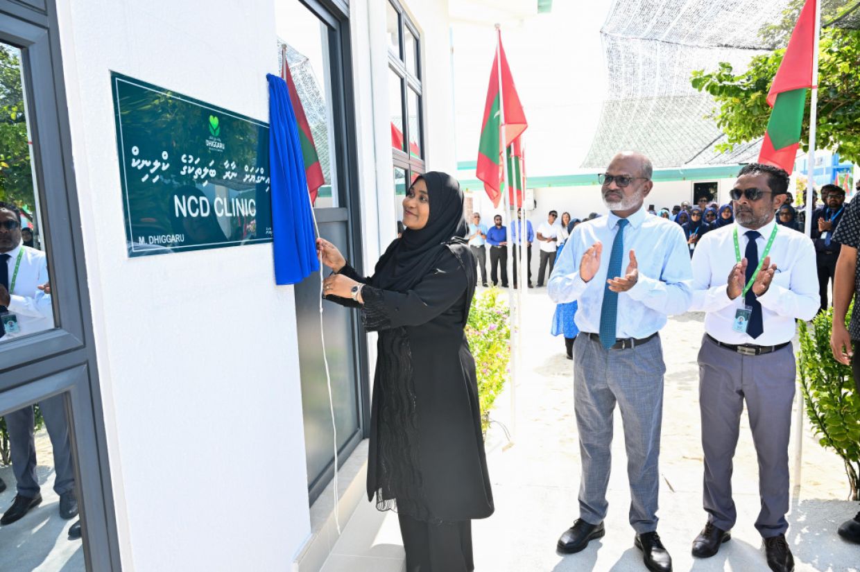 ދިއްގަރުގައި ގައިންގަޔަށް ނާރާ ބަލިތަކުގެ ކްލިނިކެއް