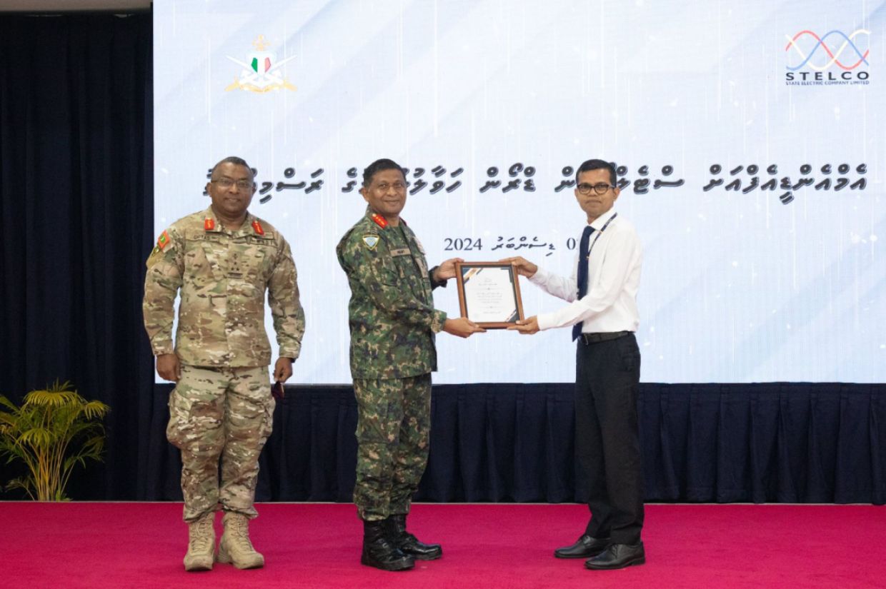 ސްޓެލްކޯއިން އެމްއެންޑީއެފްއަށް ވަސީލަތްތަކެއް ހަދިޔާކޮށްފި