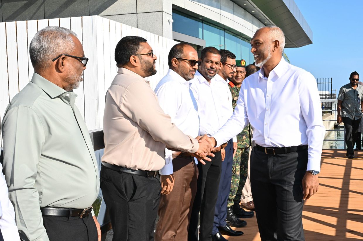 ރައީސުލްޖުމްހޫރިއްޔާ އއ. ތޮއްޑޫއަށް ވަޑައިގެންފި