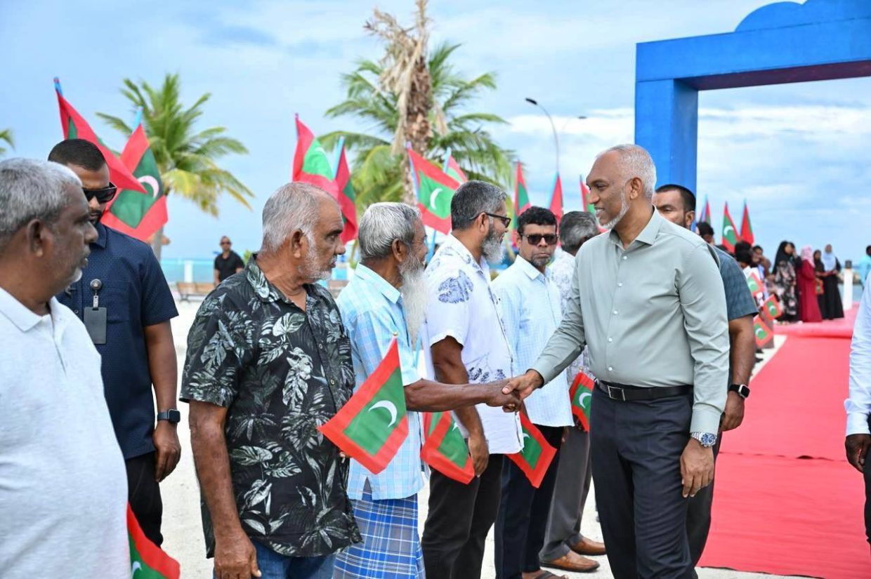 ރައީސުލްޖުމްހޫރިއްޔާއަށް ކ. ގާފަރުން ހޫނު މަރުޙަބާއެއް