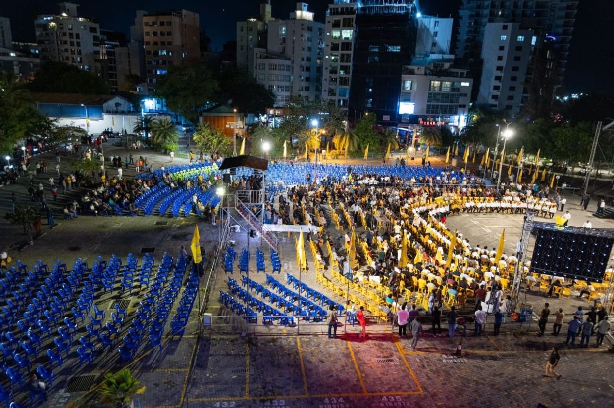 އެމްޑީޕީން ބާއްވަން އުޅުނު ބޮޑު ޖަލްސާ ފުލޮޕަކަށް