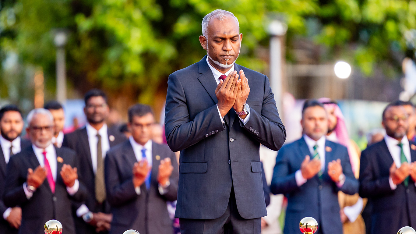 ޤައުމީ ދުވަހުގެ ޚާއްޞަ ދިދަ ނެގުމުގެ ރަސްމިއްޔާތުގައި ރައީސް ބައިވެރިވެވަޑައިގެންފި
