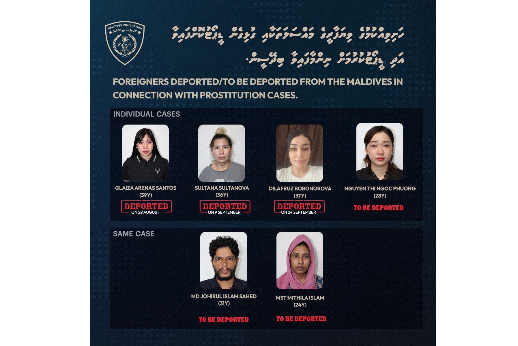 ހަށިވިއްކުމުގެ ވިޔަފާރިކުރި ބިދޭސީން އަތުލައިގަތުން