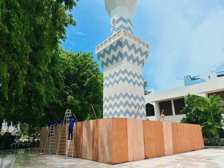 މަސްފެންގަނޑު މަރާމާތު ކުރުމުގެ މަސައްކަތް ސްޓެލްކޯއިން ފަށައިފި