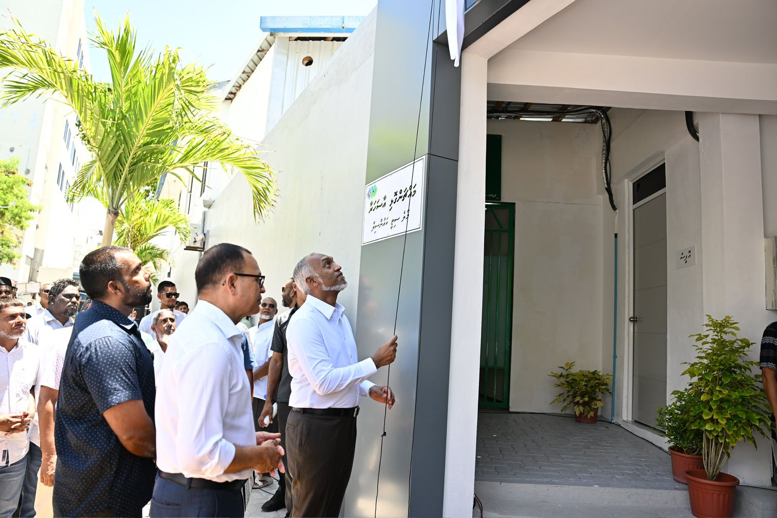 އާސަހަރާ މިސްކިތް މަރާމާތަށްފަހު ހުޅުވައިފި
