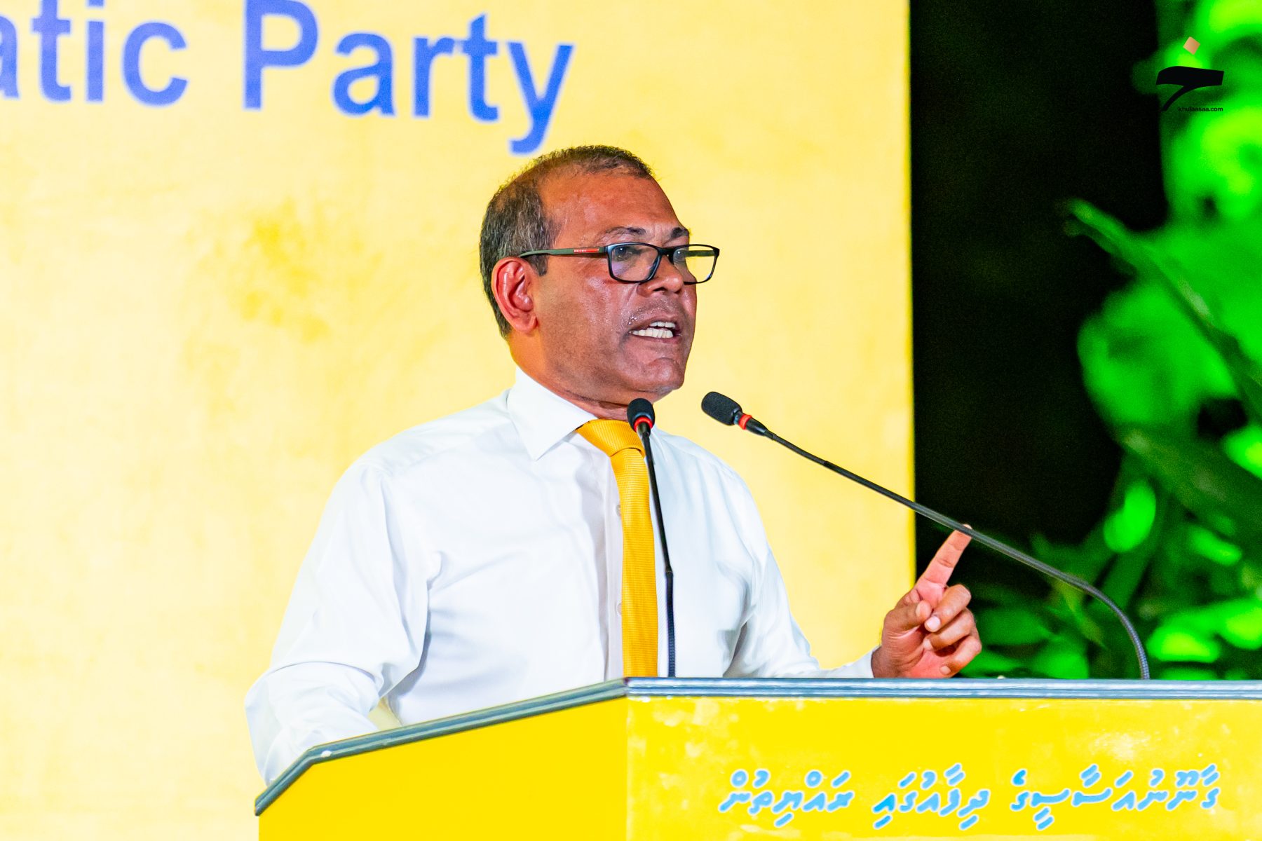 ރަސްމާލެ މަޝްރޫއަށް އަޅުގަނޑު ތާއީދު: ރައީސް ނަޝީދު