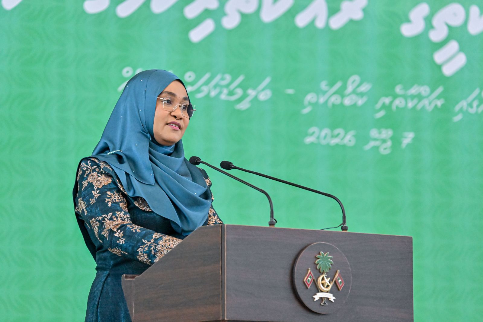 ދުނިޔޭގެ ކާބޯތަކެތީގެ ރައްކާތެރިކަމުގެ ދުވަހުގެ ހަފްލާގައި ފަސްޓް ލޭޑީ ބައިވެރިވަޑައިގަތުން