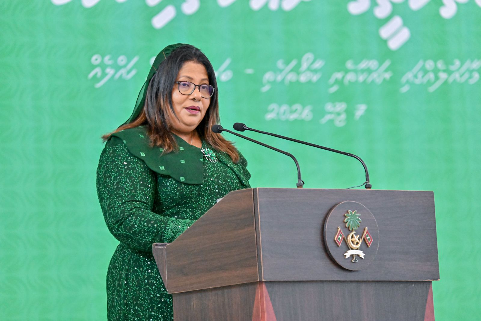 ދުނިޔޭގެ ކާބޯތަކެތީގެ ރައްކާތެރިކަމުގެ ދުވަހުގެ ހަފްލާގައި ފަސްޓް ލޭޑީ ބައިވެރިވަޑައިގަތުން